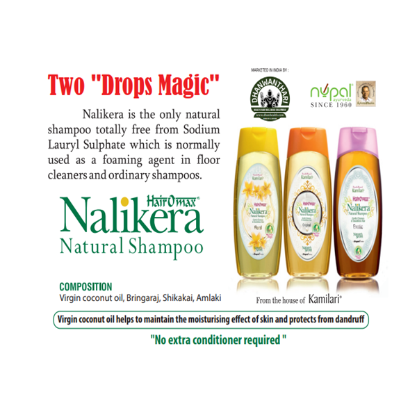 HairOMax® Nalikera Natural Shampoo